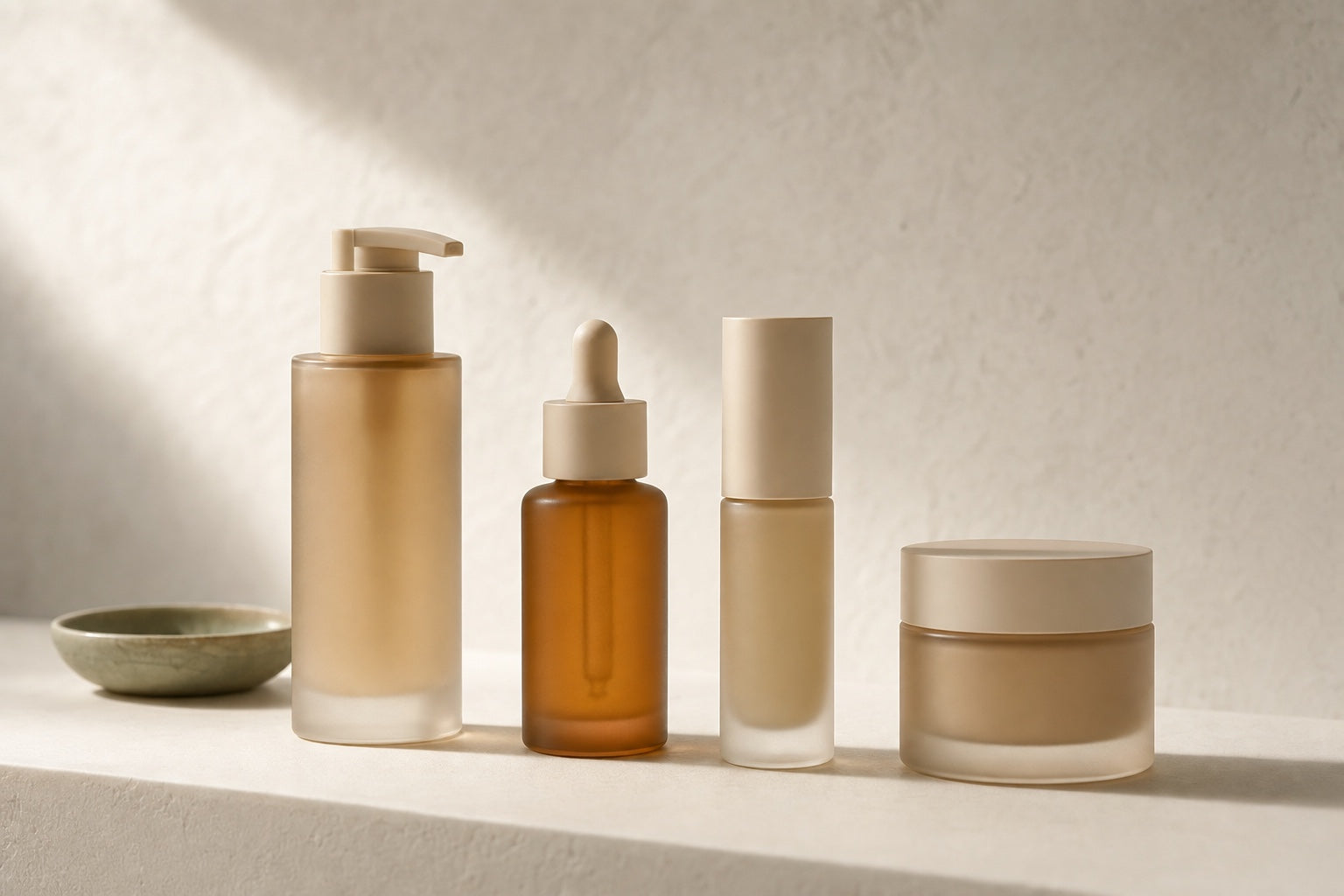 The four Veris System bottles